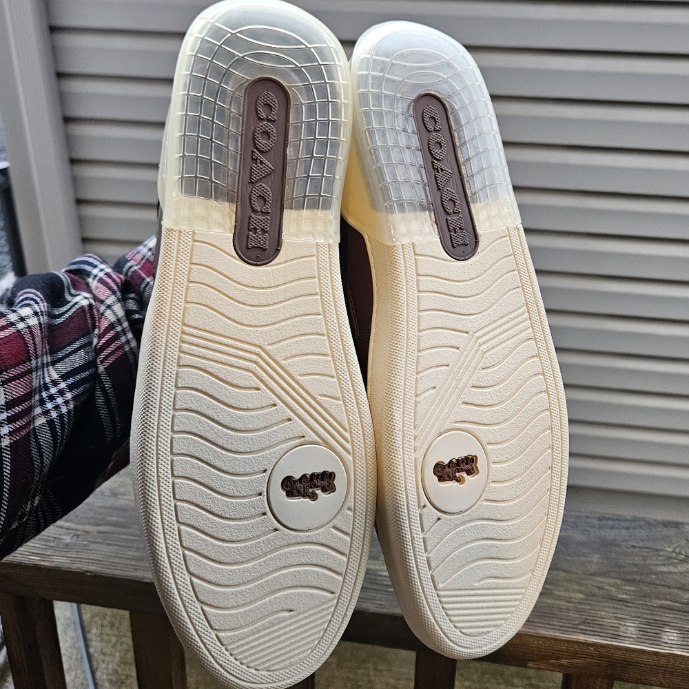 New men's coach leather shoes - Picture 3 of 6